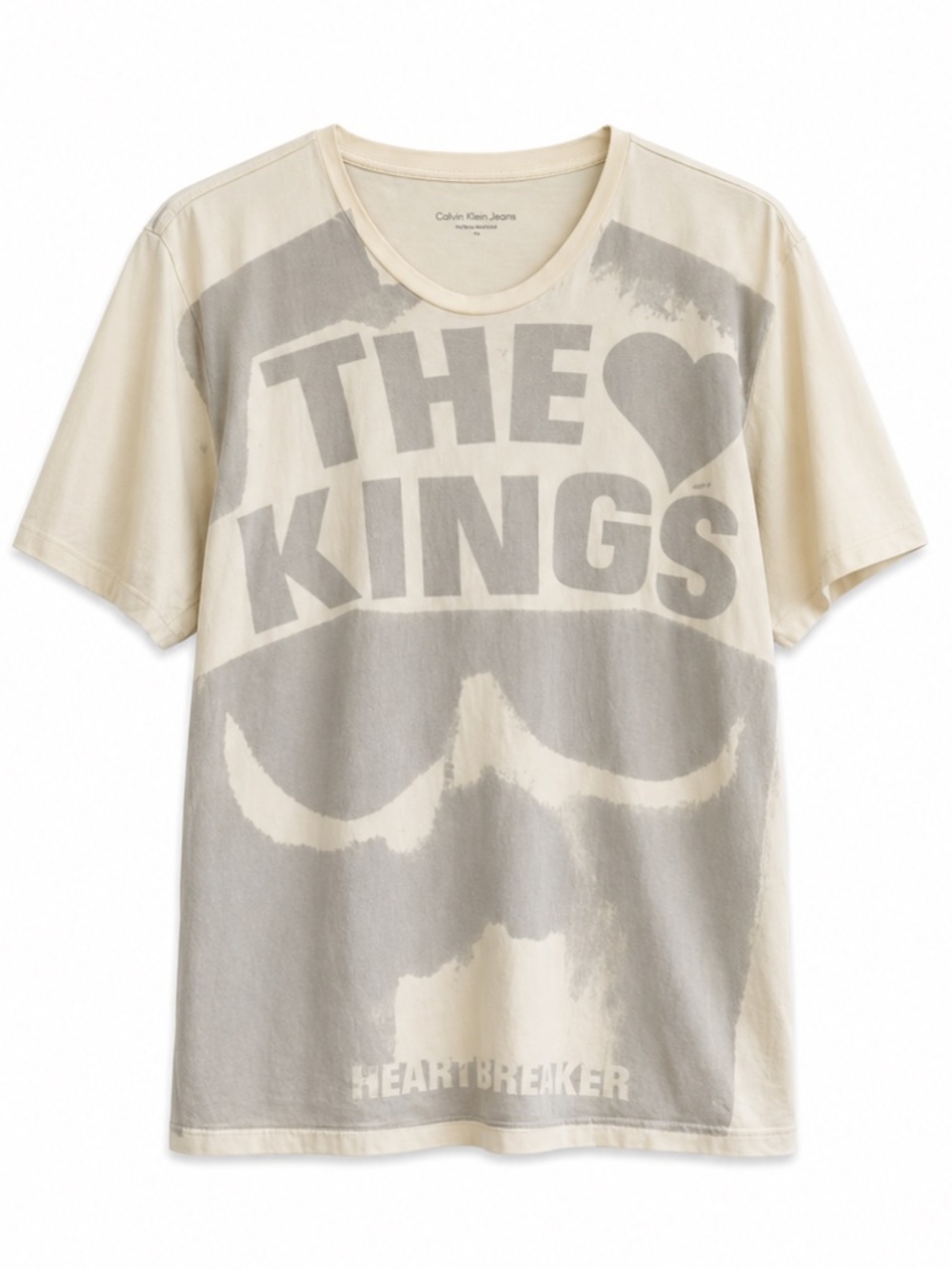 Single Stitch Vintage 90s Calvin Klein “THE KINGS Heartbreaker” Tee – Large EUC